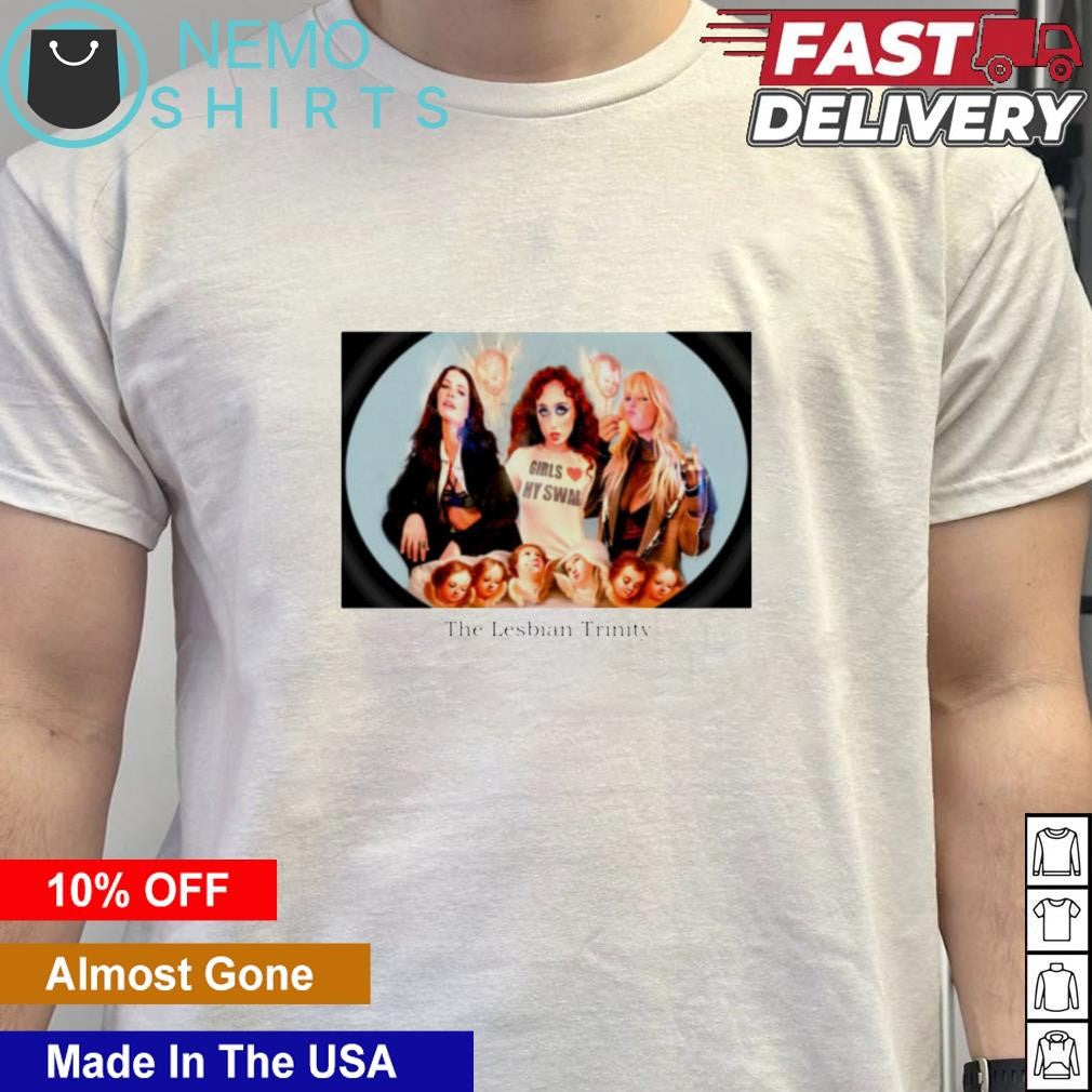 The lesbian trinity - Adult & Kids T-Shirts, Sweatshirts & Hoodies apparel design preview 5