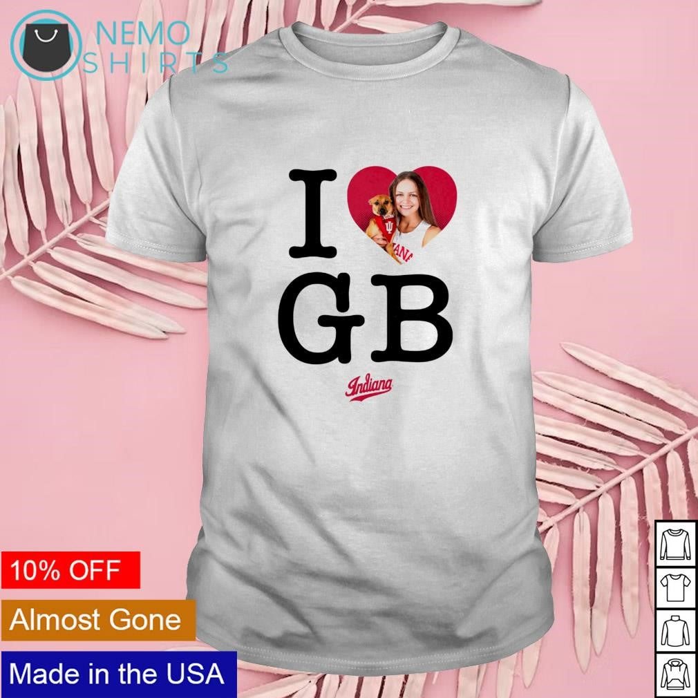 I love GB Grace Berger Indiana Hoosiers - Adult & Kids T-Shirts, Sweatshirts & Hoodies apparel design preview 1