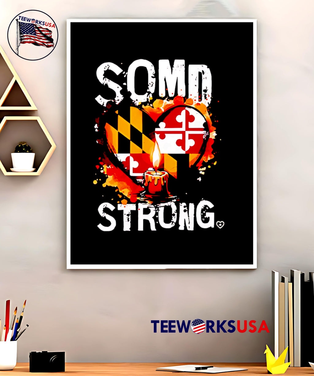 SOMD Strong Southern Maryland retro - Adult & Kids T-Shirts, Sweatshirts & Hoodies apparel design preview 5