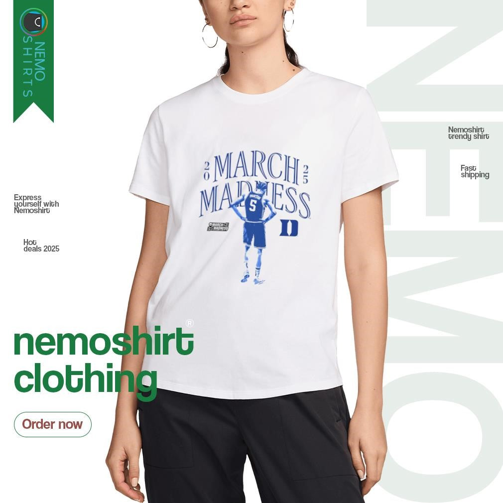 Tyrese Proctor 2025 March Madness Duke Blue Devils - Adult & Kids T-Shirts, Sweatshirts & Hoodies apparel design preview 3