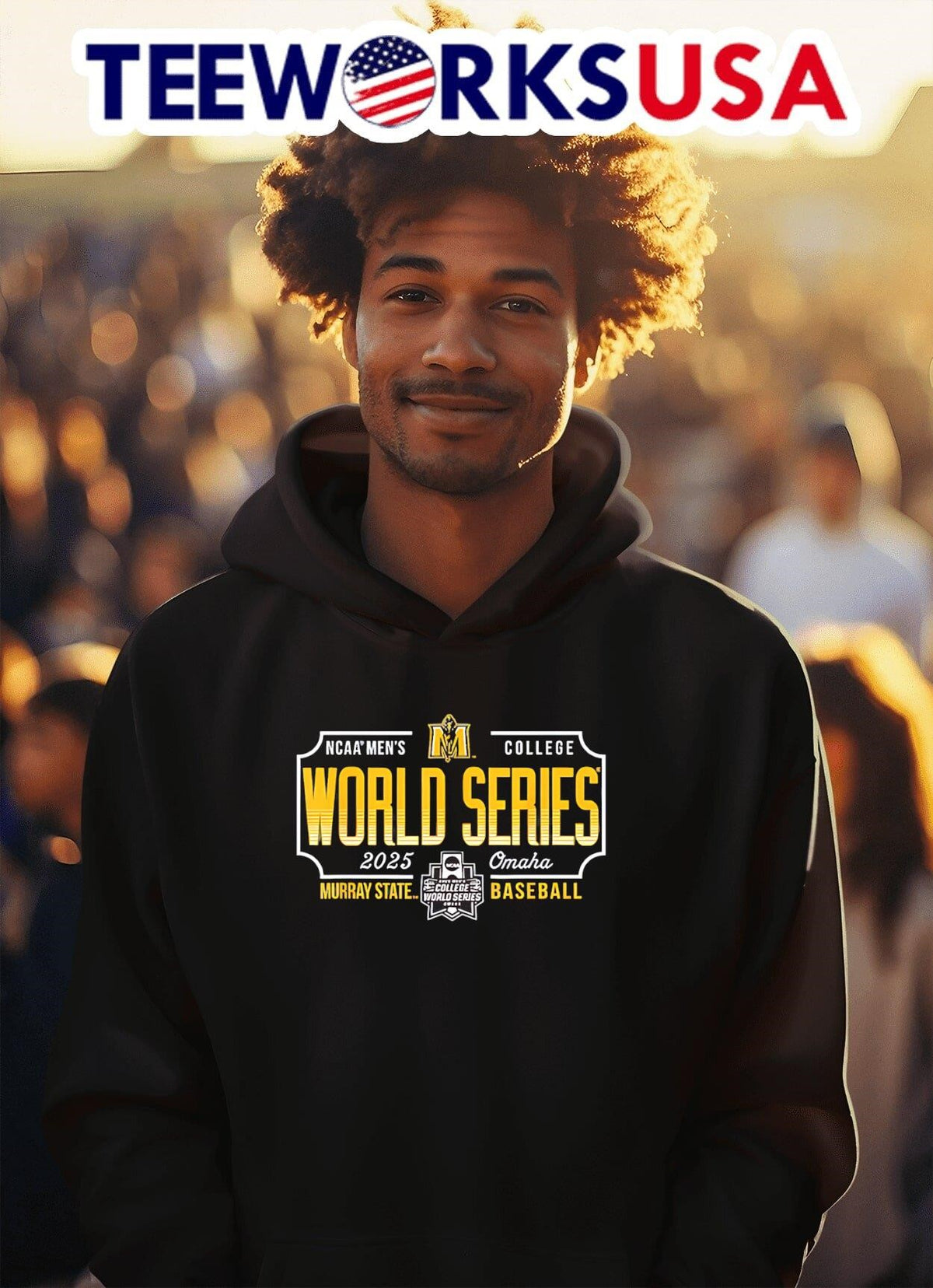 Murray State Racers MCWS 2025 - Adult & Kids T-Shirts, Sweatshirts & Hoodies apparel design preview 2