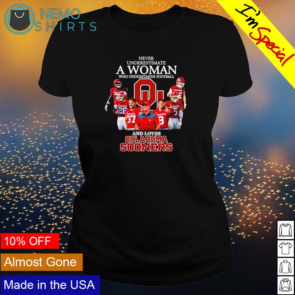 Never underestimate a woman who understands football - Adult & Kids T-Shirts, Sweatshirts & Hoodies apparel design preview 3