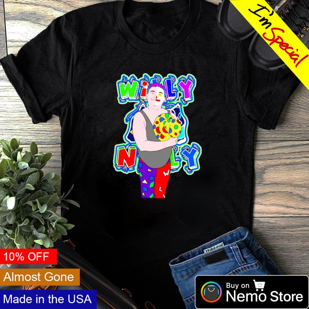 Willy Nilly showtime half clown - Adult & Kids T-Shirts, Sweatshirts & Hoodies apparel design preview 1