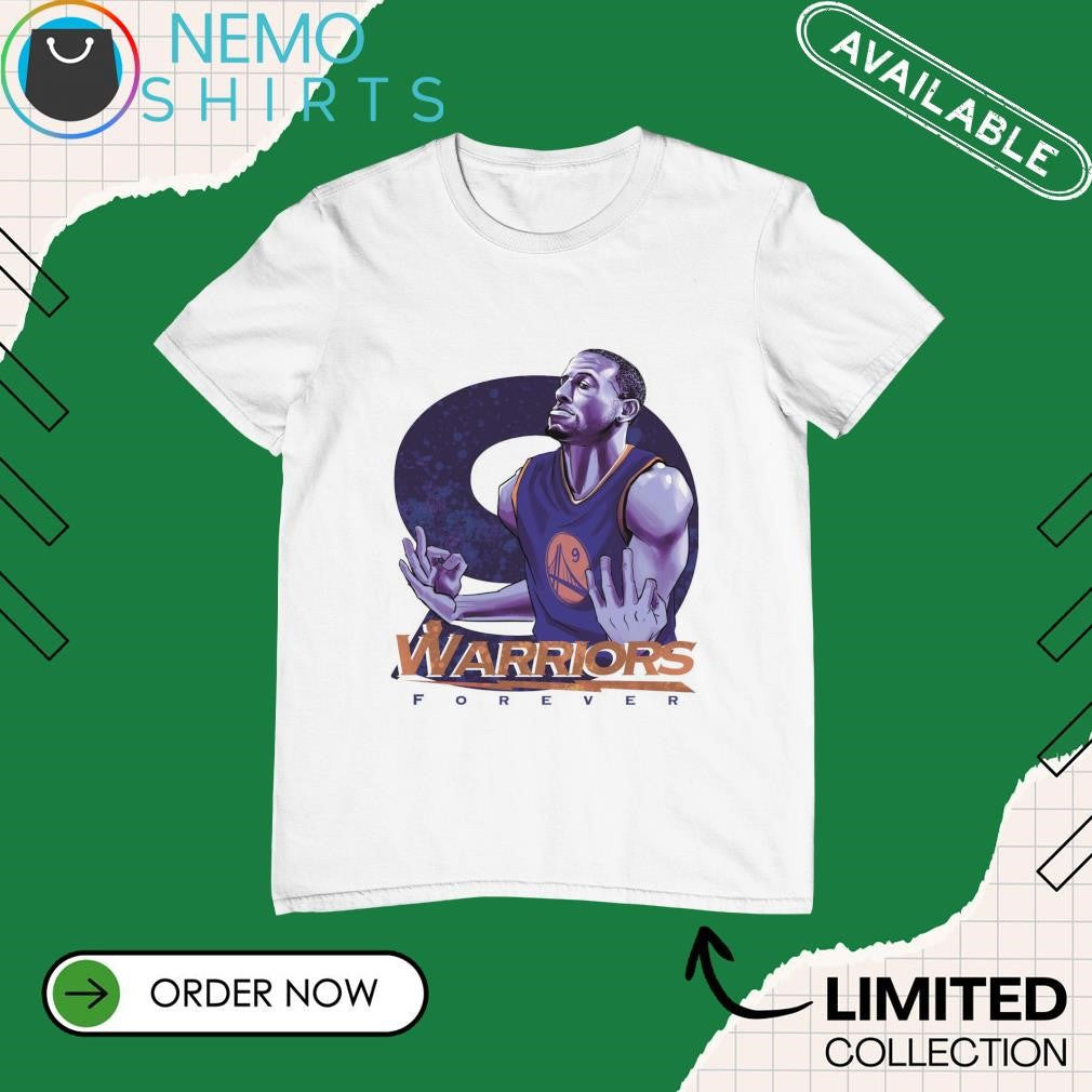 Andre Iguodala Golden State Warriors no 9 forever - Adult & Kids T-Shirts, Sweatshirts & Hoodies apparel design preview 1