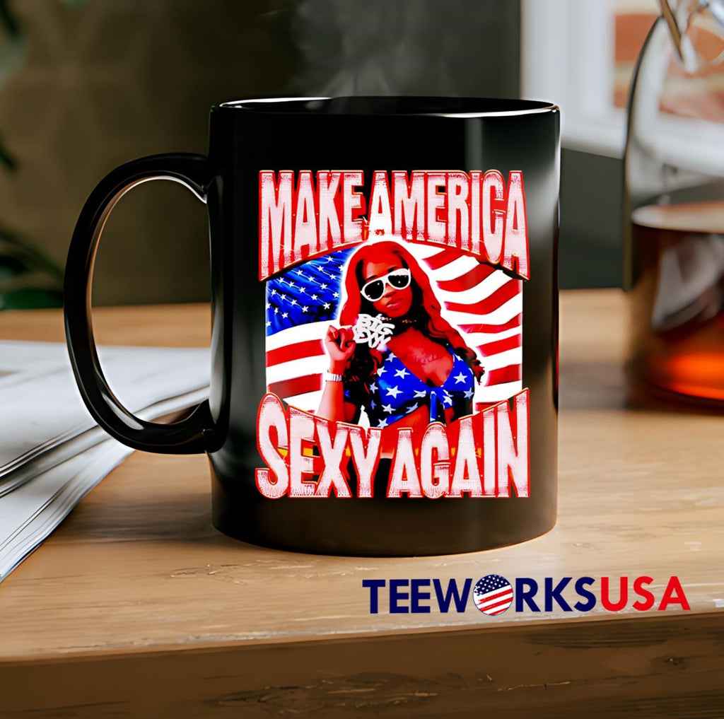 Make America sexyy again - Adult & Kids T-Shirts, Sweatshirts & Hoodies apparel design preview 2