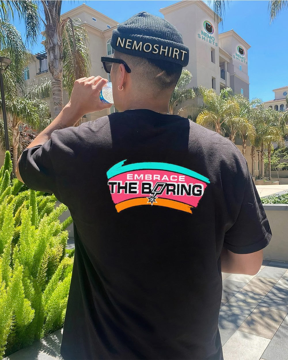 Embrace the boring San Antonio Spurs - Adult & Kids T-Shirts, Sweatshirts & Hoodies apparel design preview 4