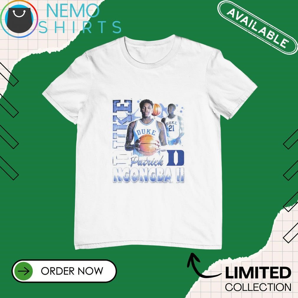 Pat Ngongba II Duke Blue Devils 90s vintage graphic - Adult & Kids T-Shirts, Sweatshirts & Hoodies apparel design preview 1