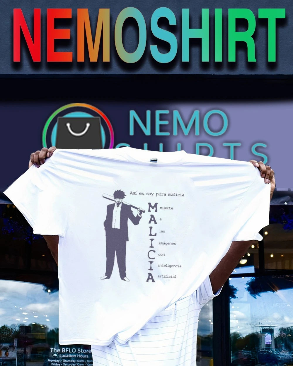 Hiromi Malicia Pura Quote anime - Adult & Kids T-Shirts, Sweatshirts & Hoodies apparel design preview 1