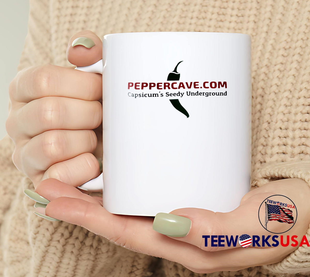 Capsicum's Seedy Underground PepperCave Capsicum - Adult & Kids T-Shirts, Sweatshirts & Hoodies apparel design preview 4