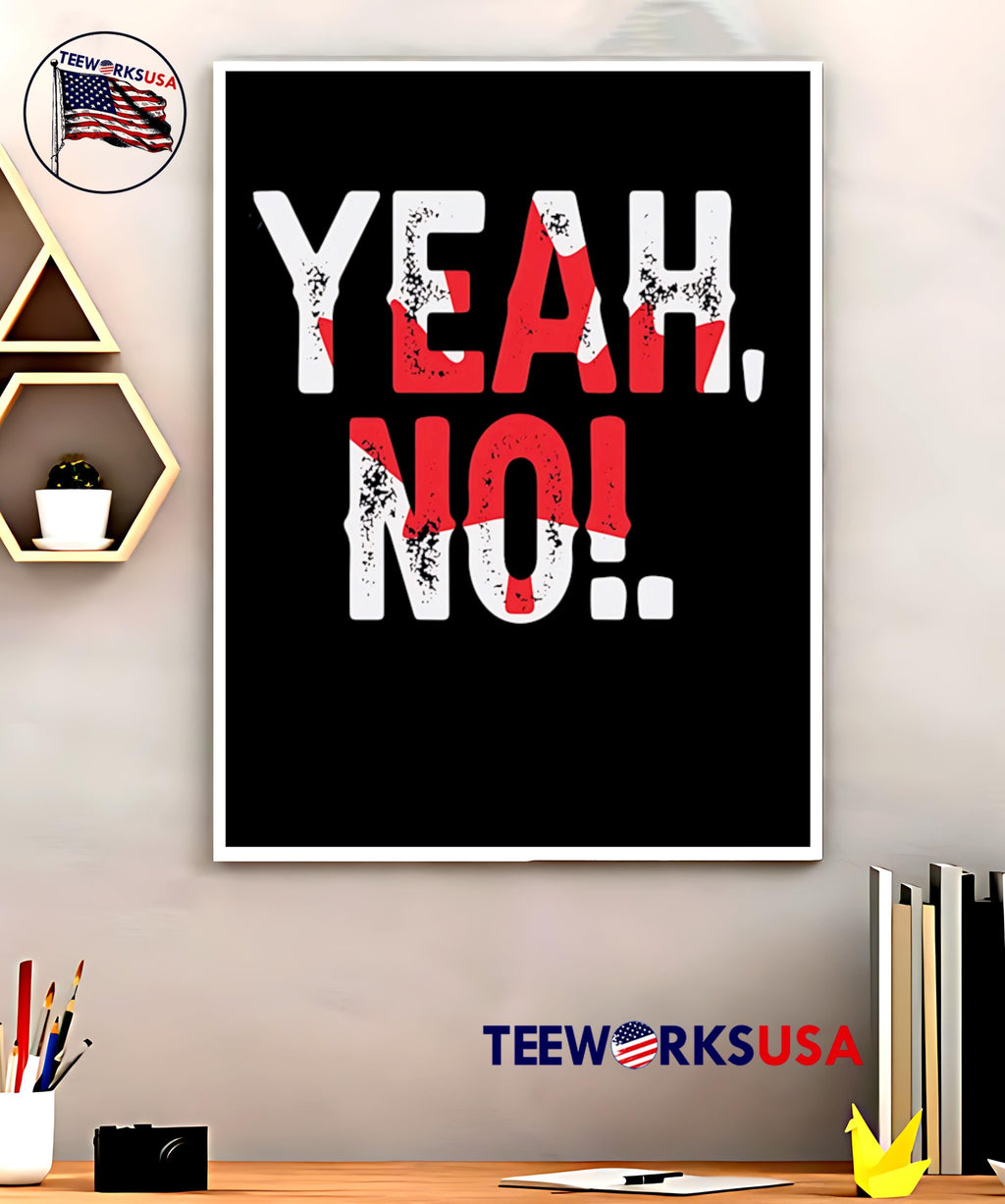 Yeah no Canada day flag - Adult & Kids T-Shirts, Sweatshirts & Hoodies apparel design preview 5