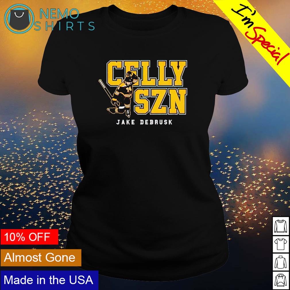 Jake DeBrusk celly SZN - Adult & Kids T-Shirts, Sweatshirts & Hoodies apparel design preview 3