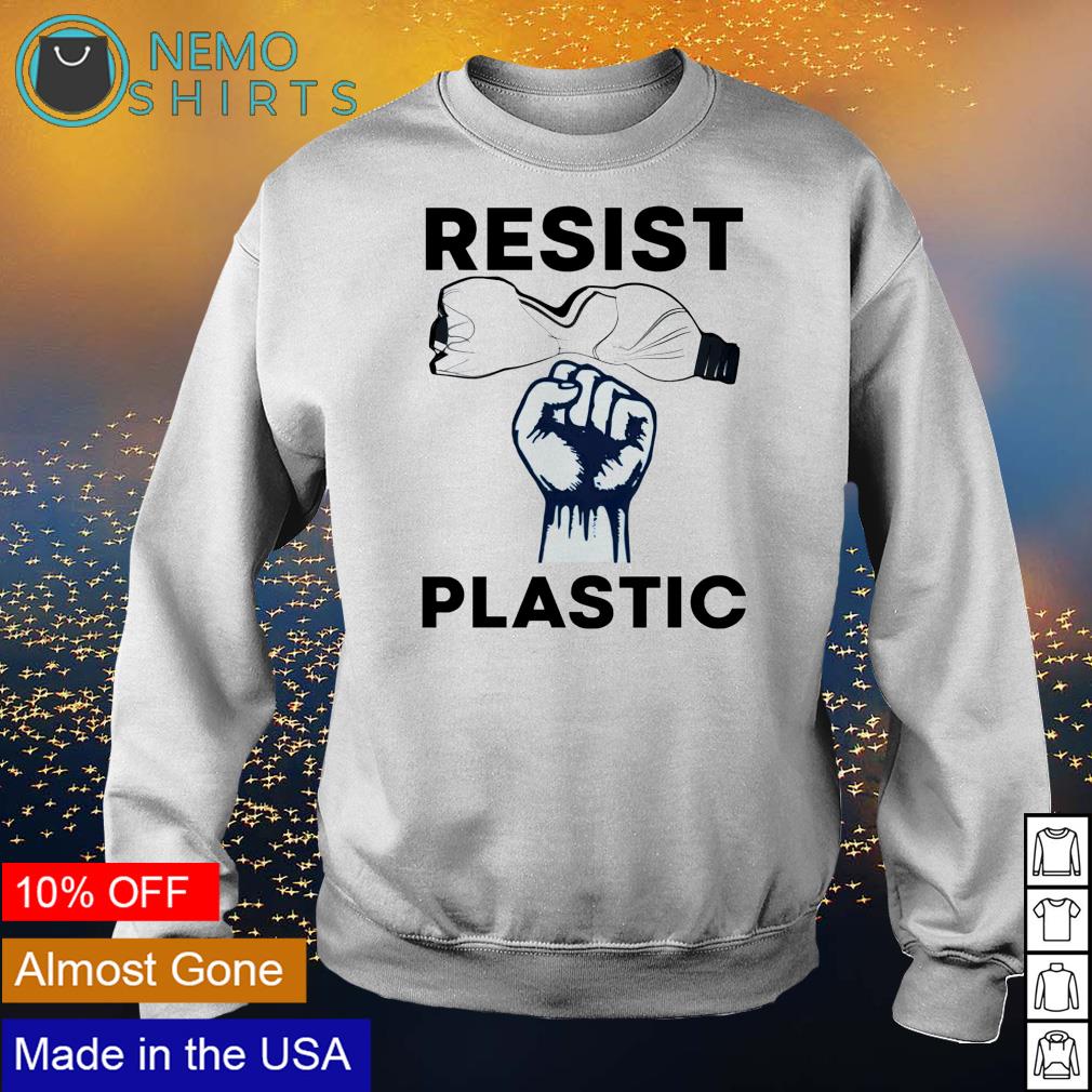 Resist Plastic - Adult & Kids T-Shirts, Sweatshirts & Hoodies apparel design preview 4