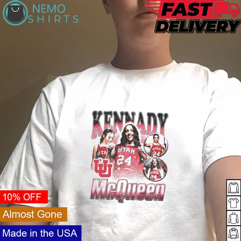 Kennady McQueen Utah Utes retro graphic - Adult & Kids T-Shirts, Sweatshirts & Hoodies apparel design preview 4