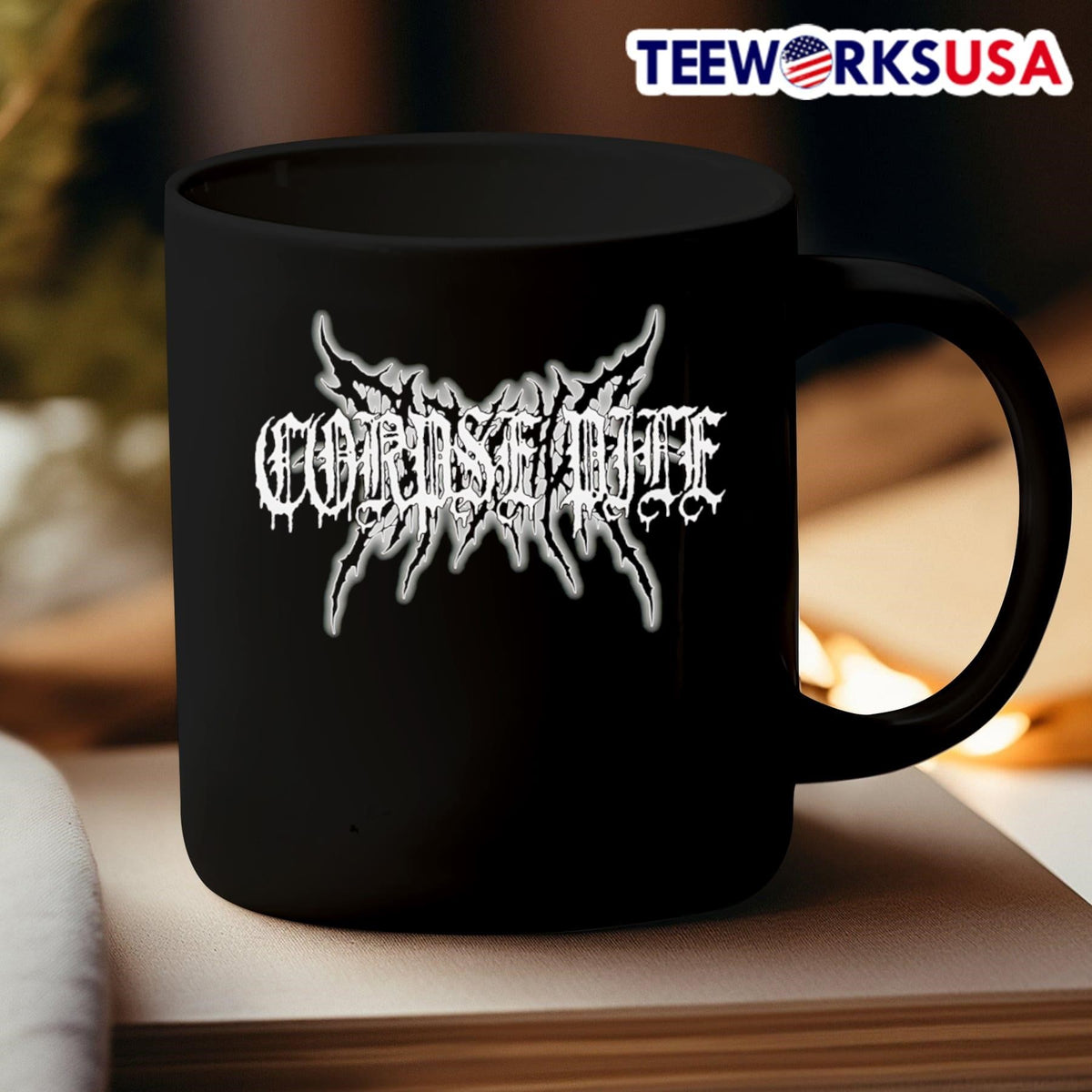 Corpse Pile Double logo - Adult & Kids T-Shirts, Sweatshirts & Hoodies apparel design preview 3