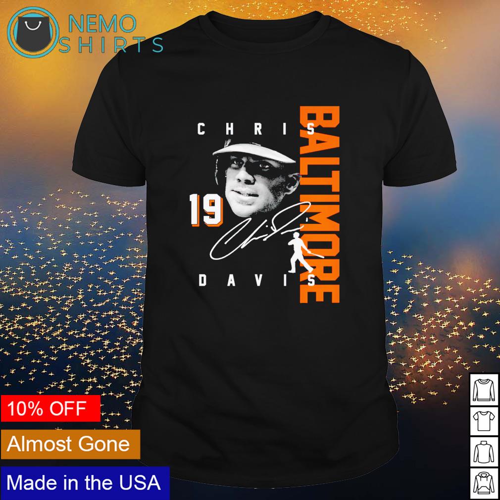 Chris Davis Baltimore Orioles signature - Adult & Kids T-Shirts, Sweatshirts & Hoodies apparel design preview 1