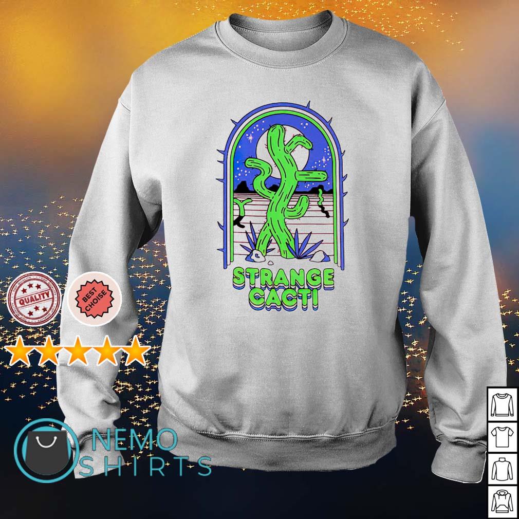 Strange Cacti Night Cream - Adult & Kids T-Shirts, Sweatshirts & Hoodies apparel design preview 4