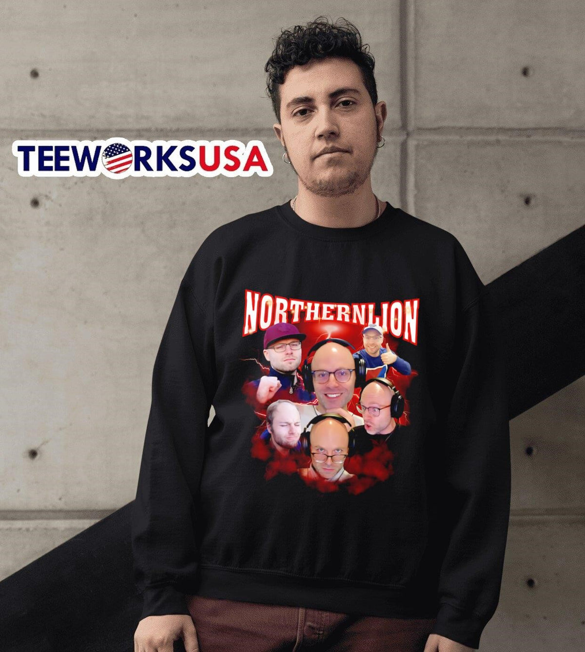 Northernlion bootleg - Adult & Kids T-Shirts, Sweatshirts & Hoodies apparel design preview 6