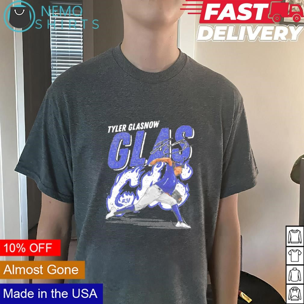 Glas Gas Tyler Glasnow Los Angeles Dodgers signature - Adult & Kids T-Shirts, Sweatshirts & Hoodies product image 3