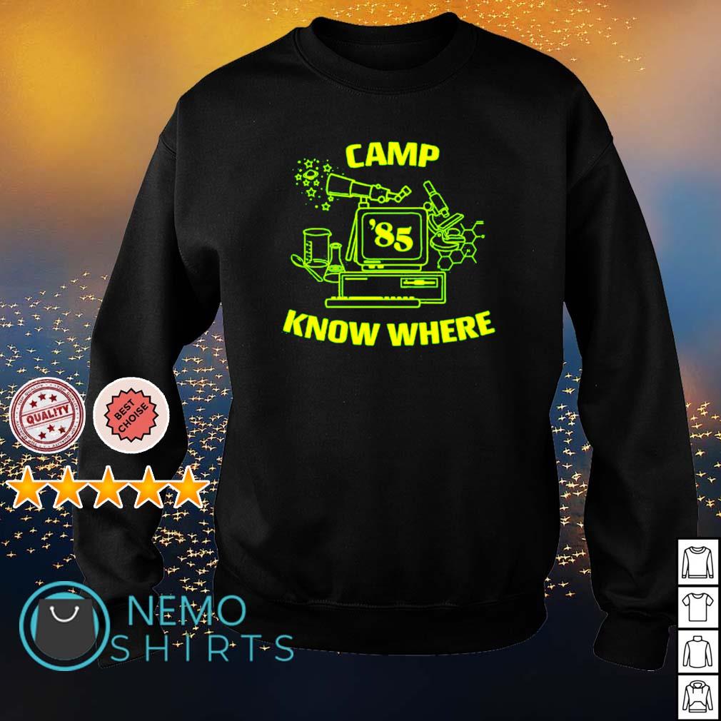 Camp know where Dustin Stranger Things - Adult & Kids T-Shirts, Sweatshirts & Hoodies product image 4
