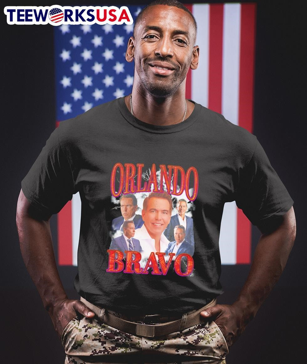 Orlando Bravo vintage - Adult & Kids T-Shirts, Sweatshirts & Hoodies apparel design preview 1