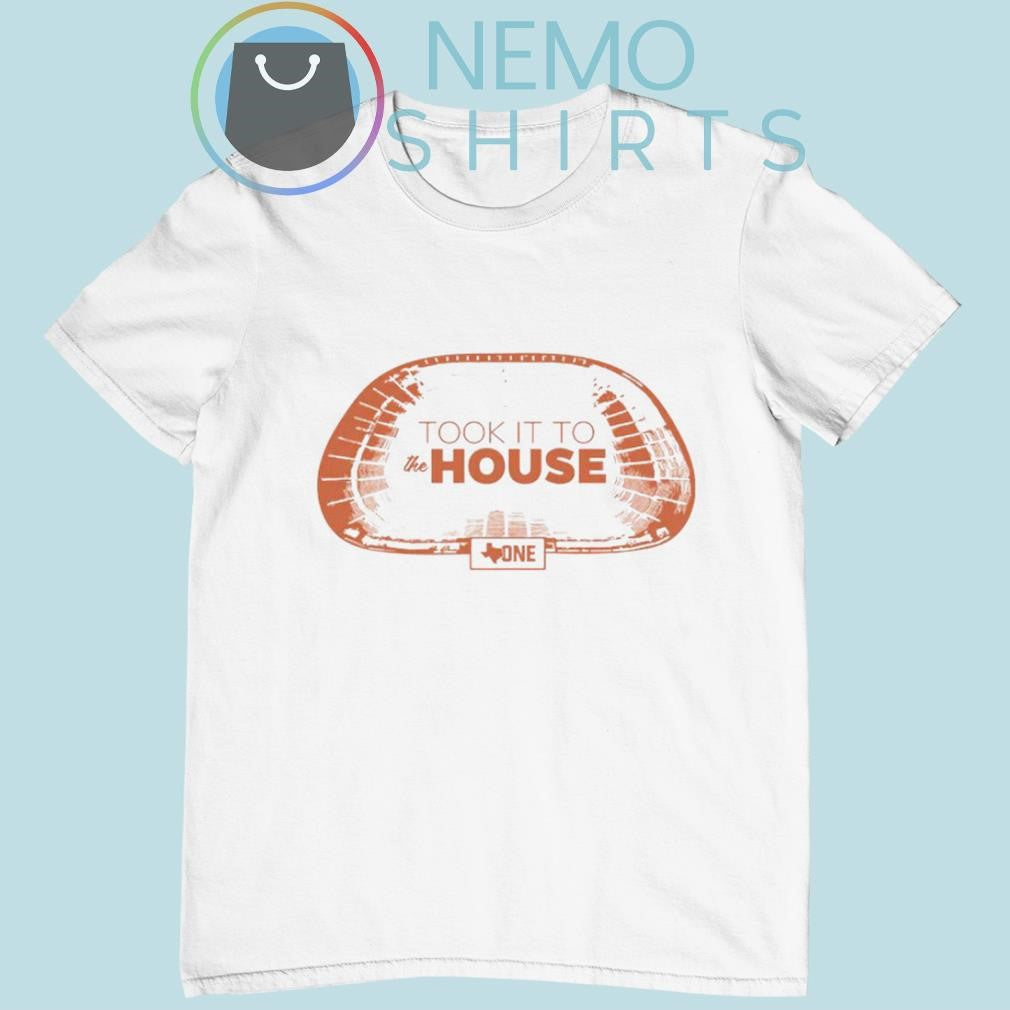Texas Longhorns took it to the house - Adult & Kids T-Shirts, Sweatshirts & Hoodies apparel design preview 1