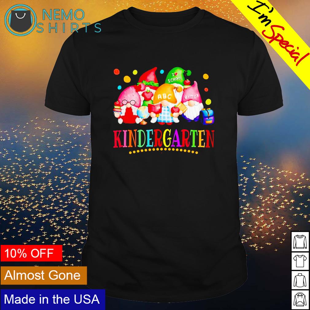 Gnomes Kindergarten back to school - Adult & Kids T-Shirts, Sweatshirts & Hoodies apparel design preview 1