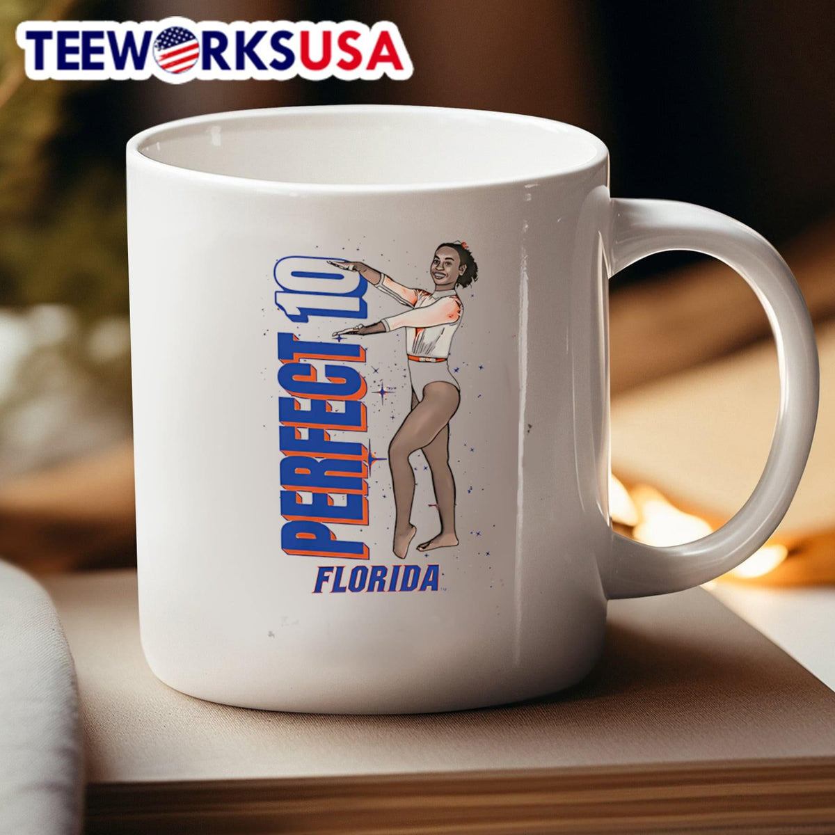 Selena Harris-Miranda Florida gymnastics perfect 10 - Adult & Kids T-Shirts, Sweatshirts & Hoodies apparel design preview 4