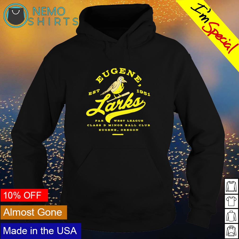 Eugene Larks est 1951 far west league - Adult & Kids T-Shirts, Sweatshirts & Hoodies apparel design preview 2