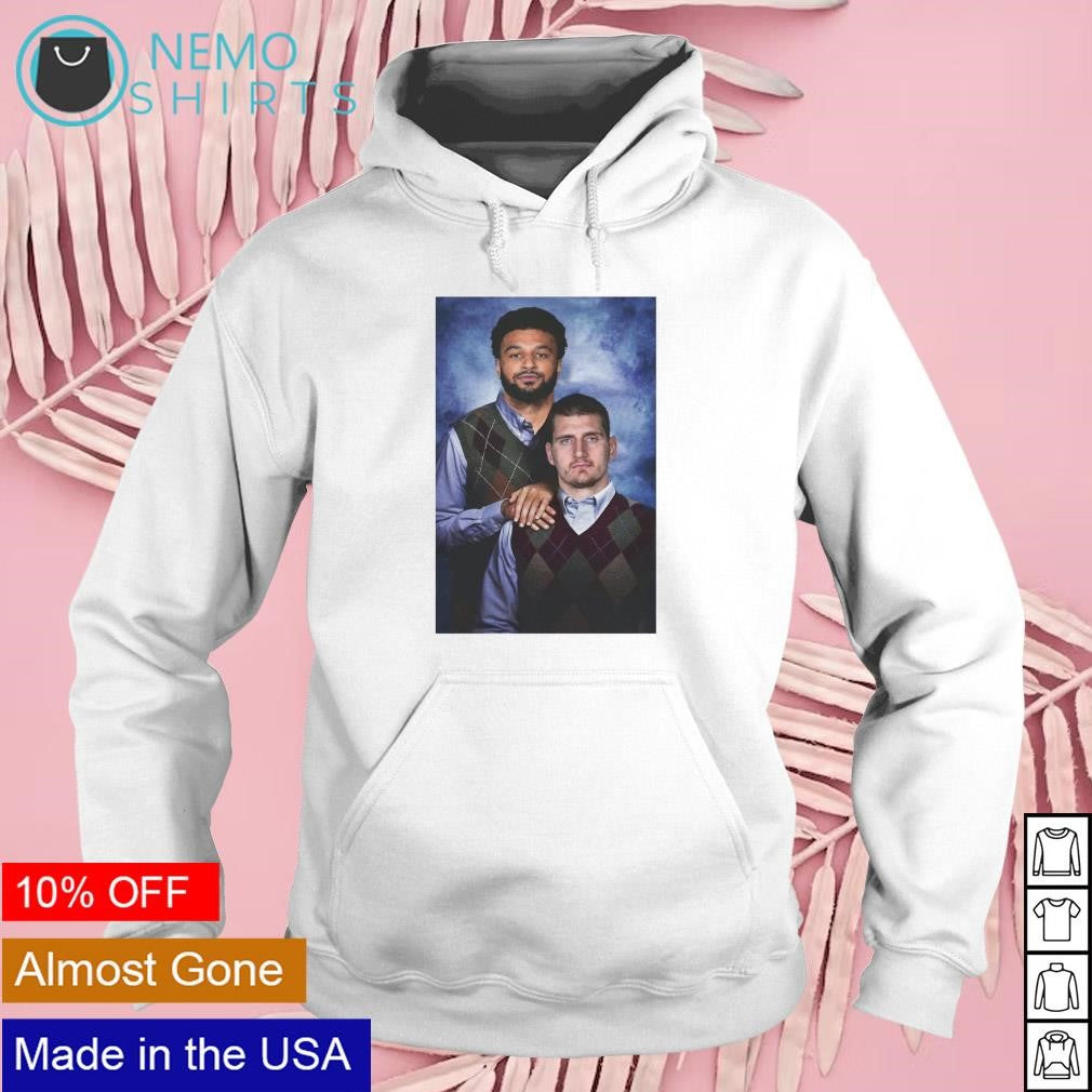 Denver Nuggets Nikola Jokic and Jamal Murray brother - Adult & Kids T-Shirts, Sweatshirts & Hoodies apparel design preview 2