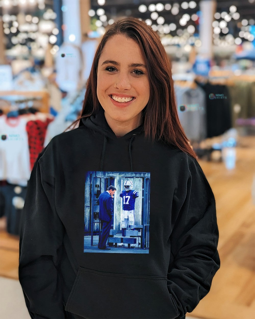 Philip Rivers Indianapolis Colts touchdown hero we - Adult & Kids T-Shirts, Sweatshirts & Hoodies apparel design preview 5