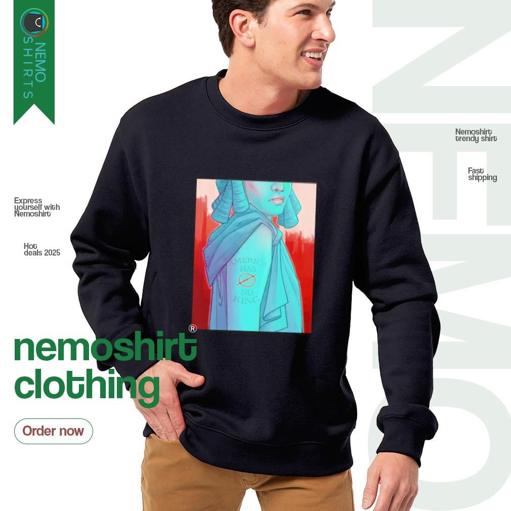 America has no kings - Adult & Kids T-Shirts, Sweatshirts & Hoodies apparel design preview 4