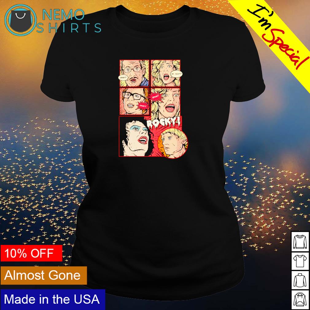Rocky Horror Picture Show Janet Dr. Scott Brad - Adult & Kids T-Shirts, Sweatshirts & Hoodies apparel design preview 3