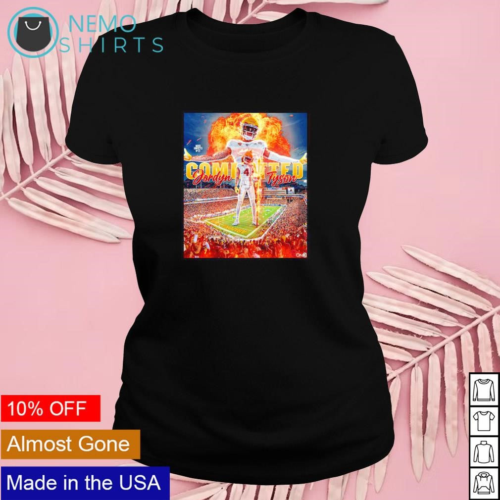 Jordyn Tyson has committed to Arizona State - Adult & Kids T-Shirts, Sweatshirts & Hoodies apparel design preview 4