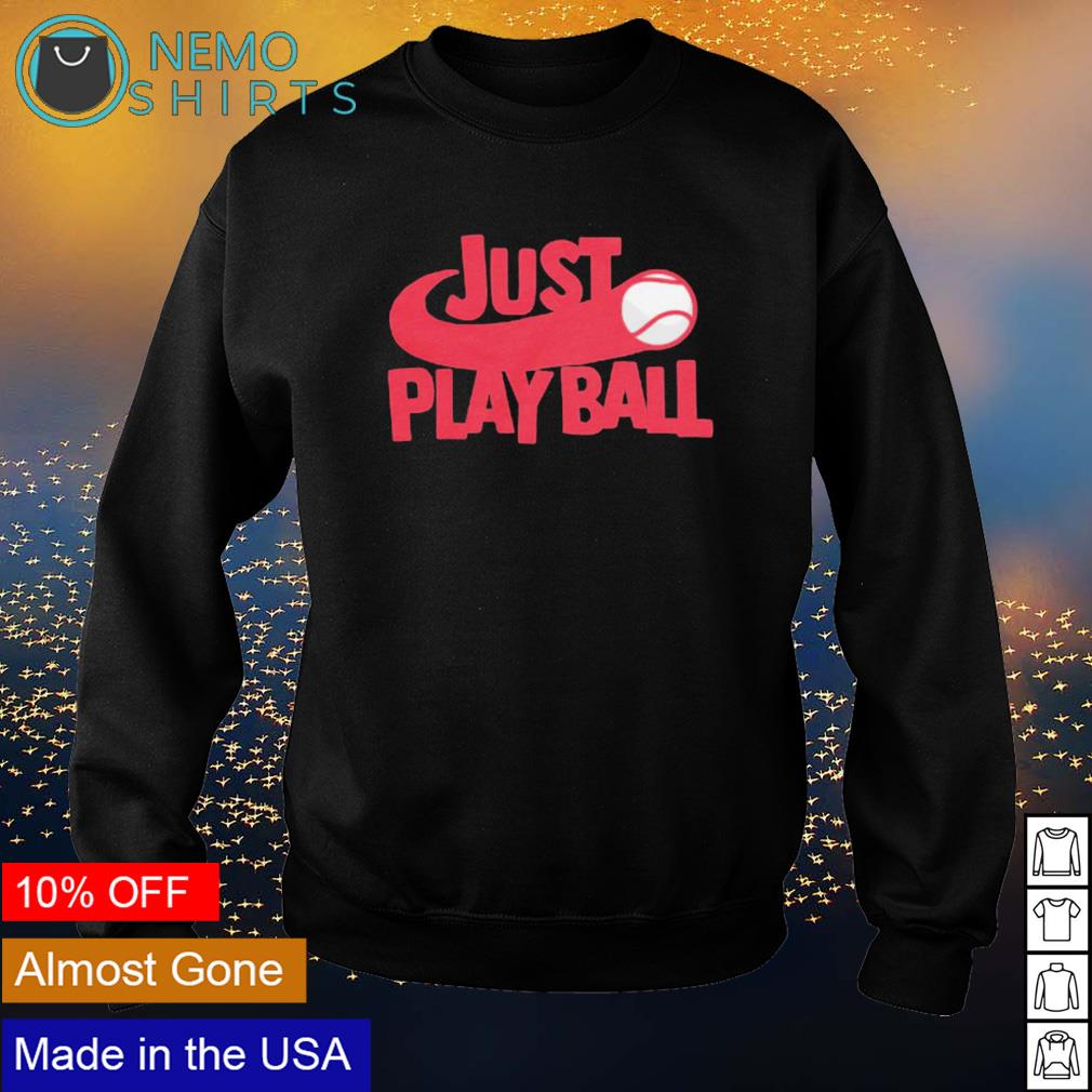 Baseball just play ball - Adult & Kids T-Shirts, Sweatshirts & Hoodies apparel design preview 4