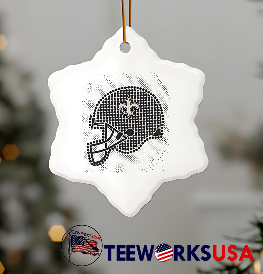 New Orleans Saints polka dots helmet - Adult & Kids T-Shirts, Sweatshirts & Hoodies apparel design preview 7