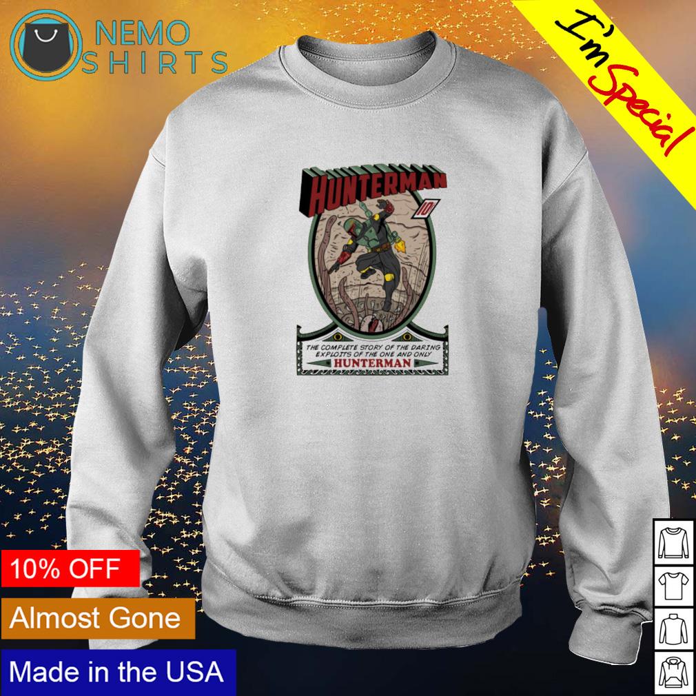 Boba Fett hunterman the complete story of daring - Adult & Kids T-Shirts, Sweatshirts & Hoodies product image 4