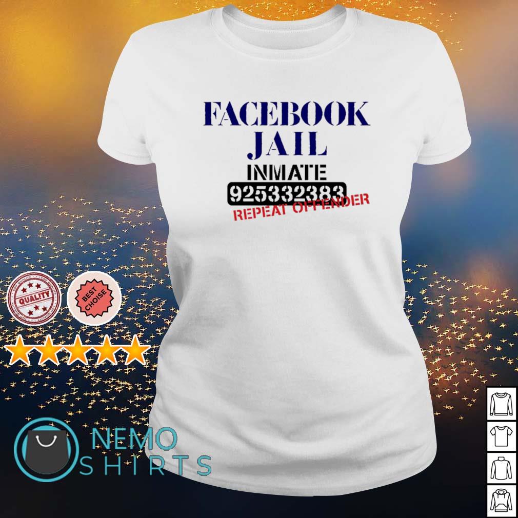 Facebook Jail Inmate - Adult & Kids T-Shirts, Sweatshirts & Hoodies apparel design preview 3