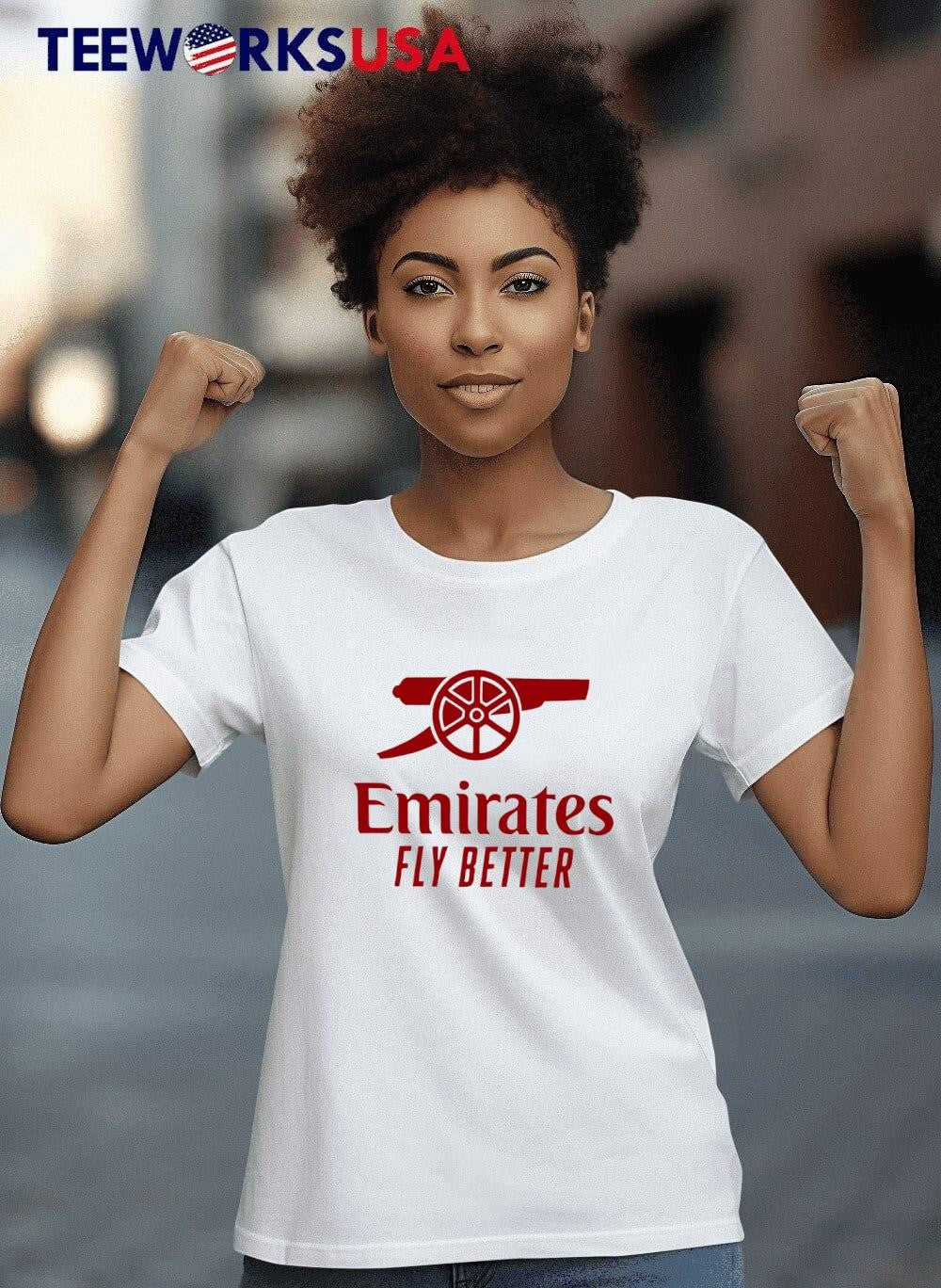 Renee Slegers Emirates Fly Better - Adult & Kids T-Shirts, Sweatshirts & Hoodies apparel design preview 8