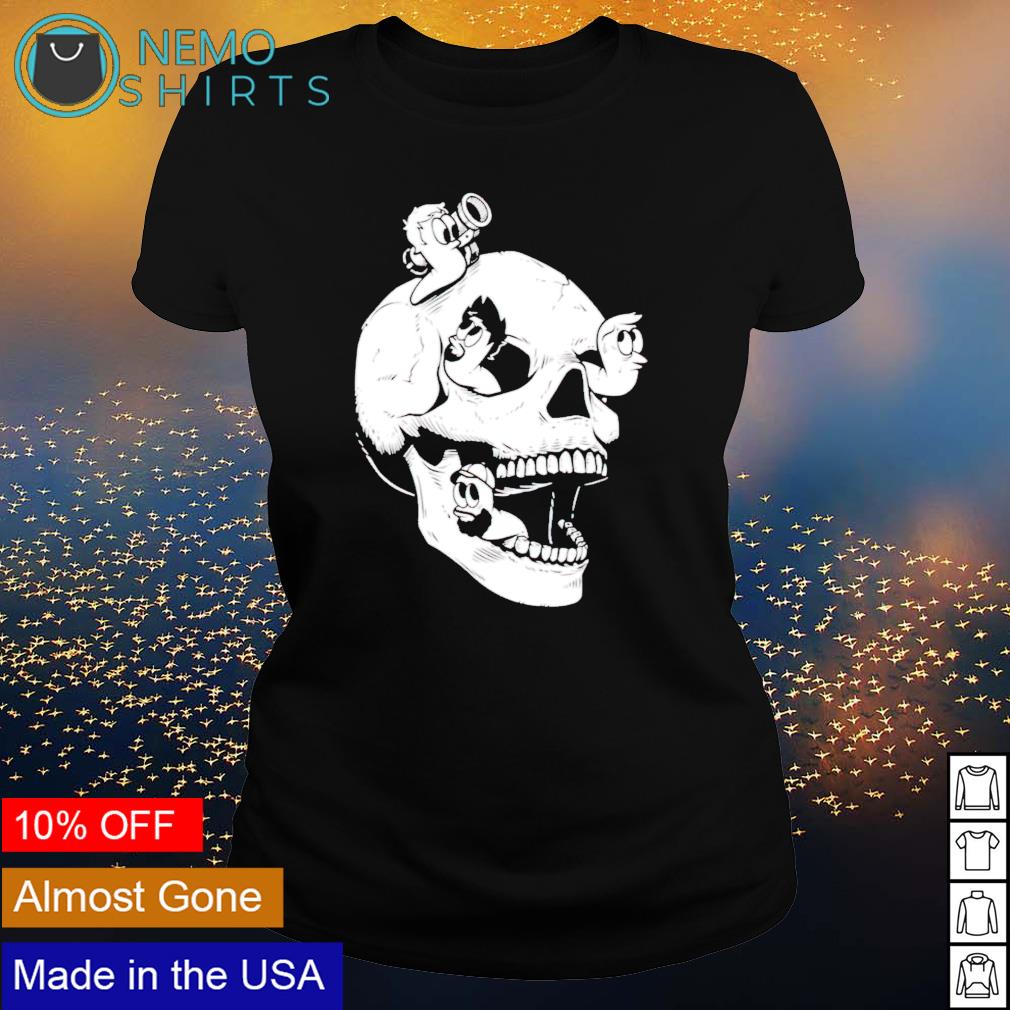 Tomar skull worms - Adult & Kids T-Shirts, Sweatshirts & Hoodies apparel design preview 3