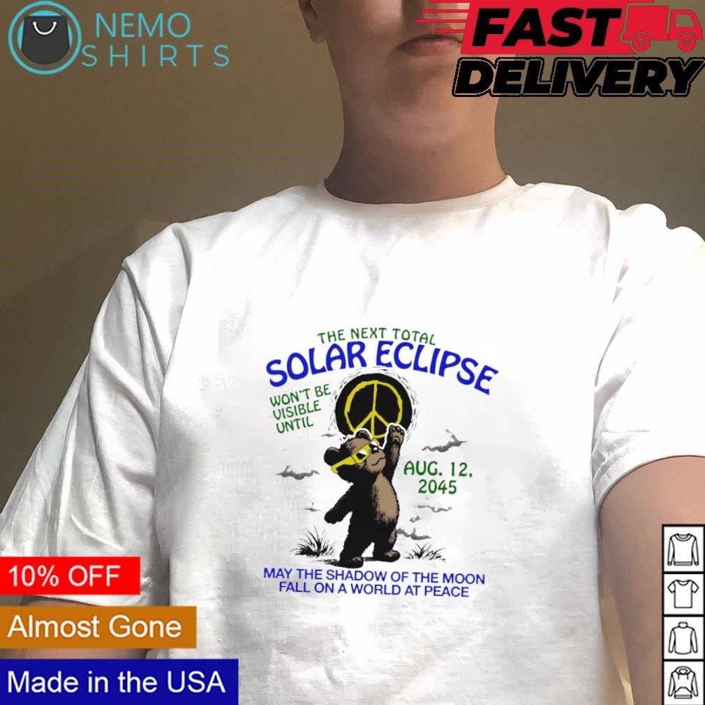 The next total solar eclipse won't be visible until - Adult & Kids T-Shirts, Sweatshirts & Hoodies apparel design preview 1