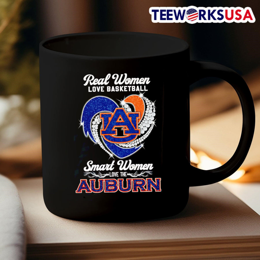 Real women love basketball smart the Auburn diamond - Adult & Kids T-Shirts, Sweatshirts & Hoodies apparel design preview 3