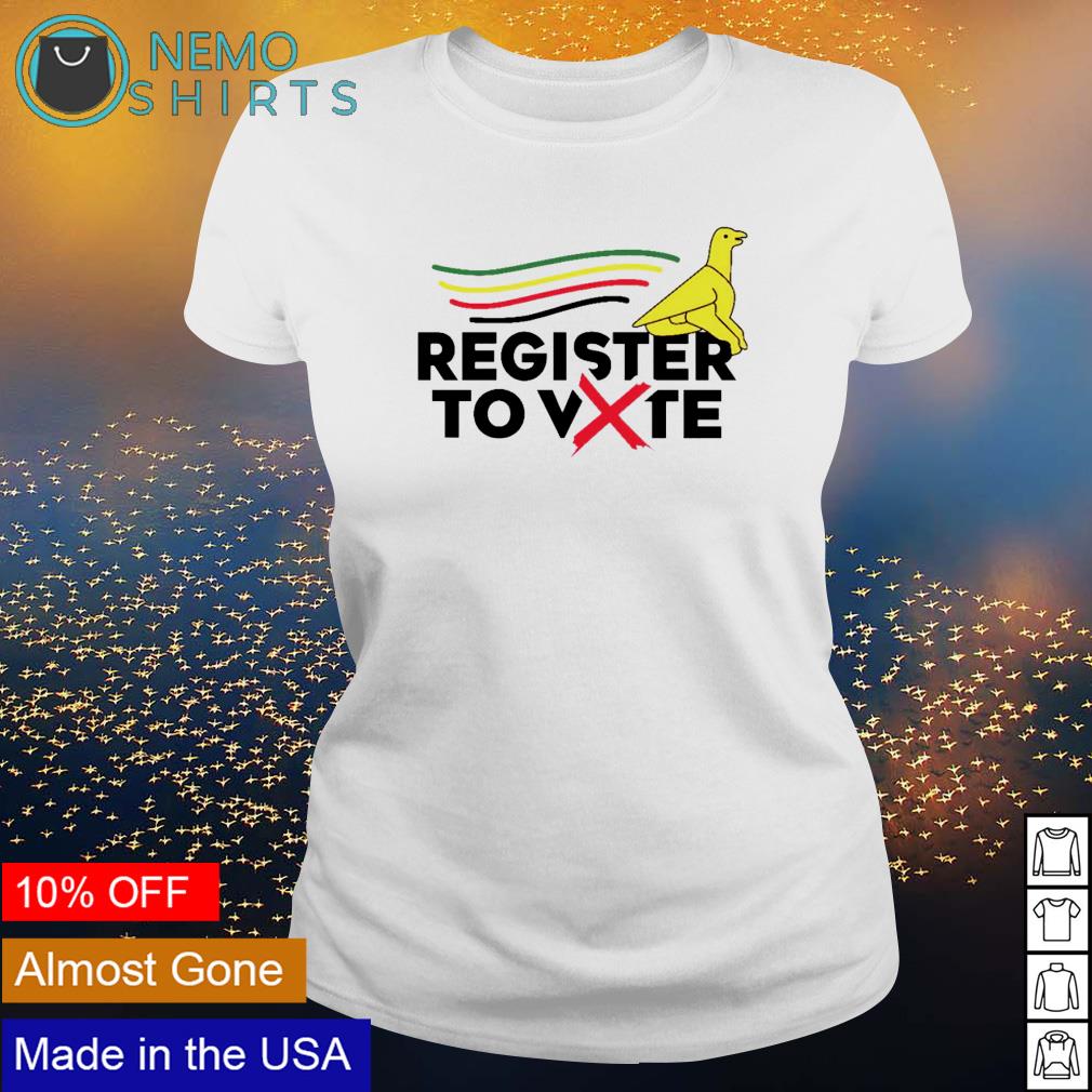 Register to vote 2021 - Adult & Kids T-Shirts, Sweatshirts & Hoodies apparel design preview 3