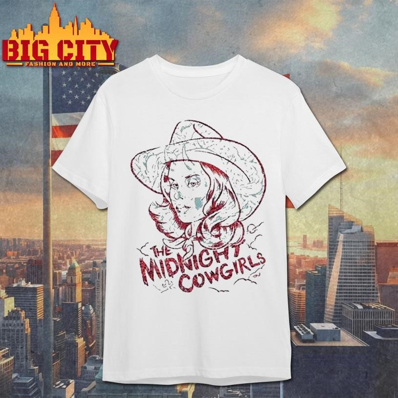 The Midnight Cowgirls Cowgirl Skull - Adult & Kids T-Shirts, Sweatshirts & Hoodies apparel design preview 1