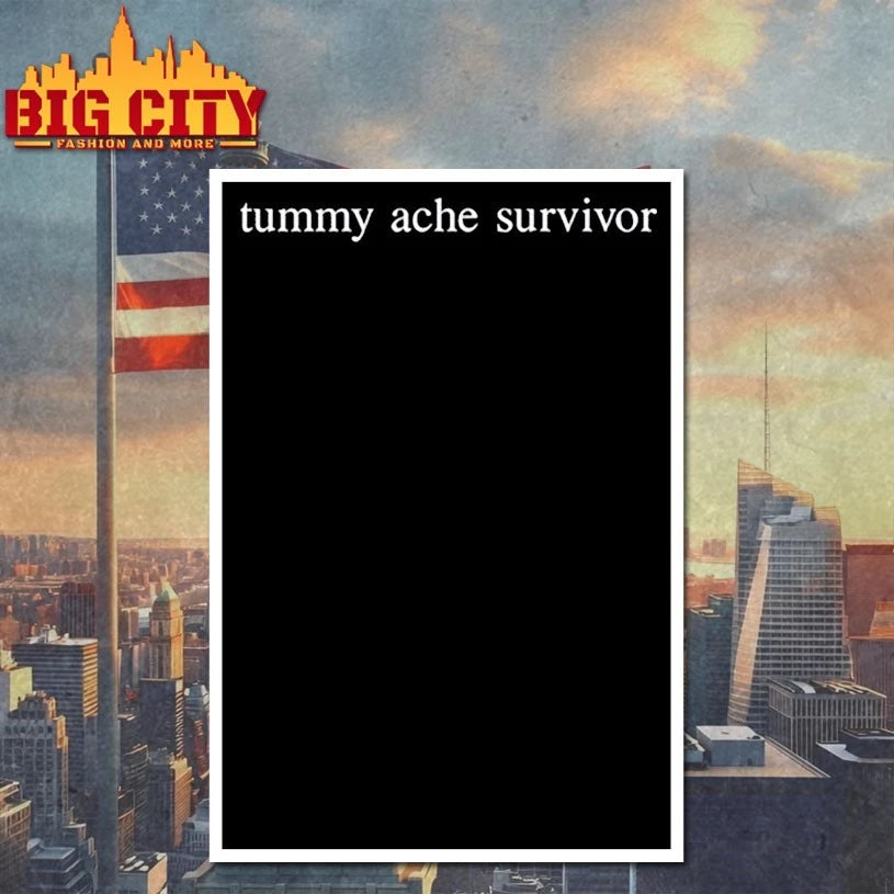 2025 Julian And Logan tummy ache survivor - Adult & Kids T-Shirts, Sweatshirts & Hoodies apparel design preview 4