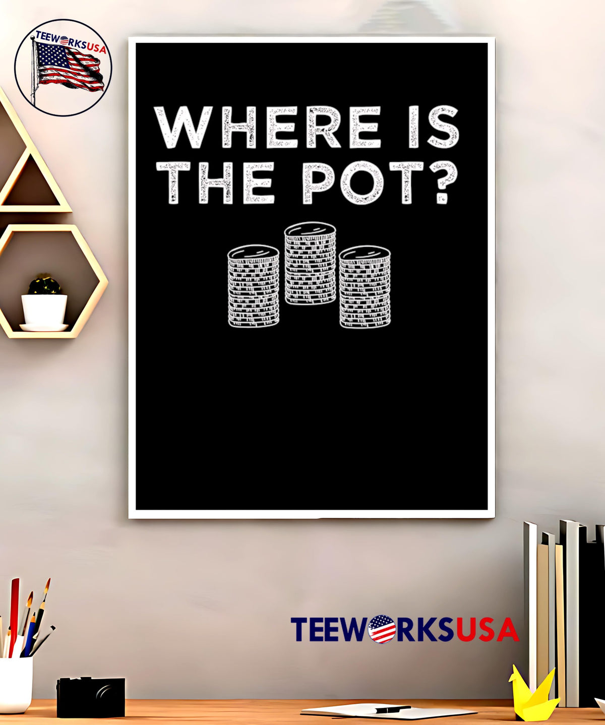 Where Is The Pot - Adult & Kids T-Shirts, Sweatshirts & Hoodies apparel design preview 5