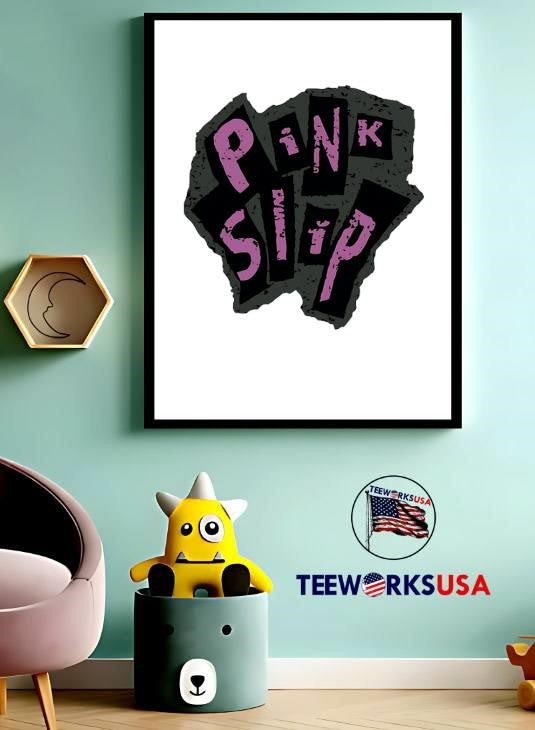 Freaky Friday Pink Slip - Adult & Kids T-Shirts, Sweatshirts & Hoodies apparel design preview 3