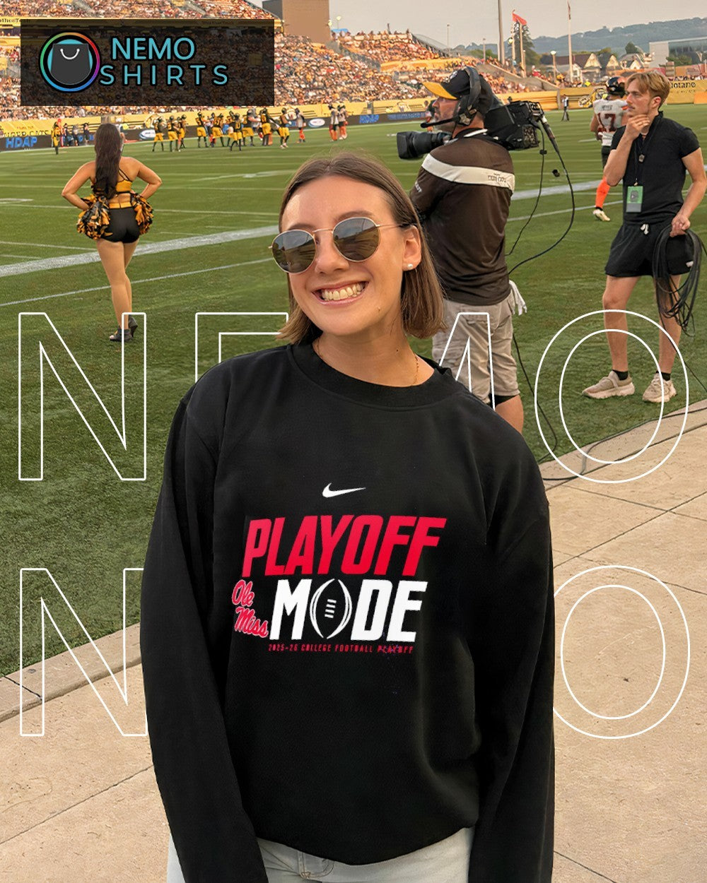 Ole Miss Rebels Playoff mode 2025 26 College Football - Adult & Kids T-Shirts, Sweatshirts & Hoodies apparel design preview 6