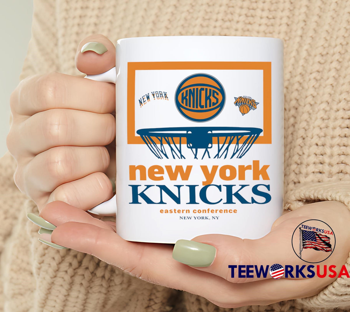 New York Knicks 47 City Edition Backboard Franklin - Adult & Kids T-Shirts, Sweatshirts & Hoodies apparel design preview 6
