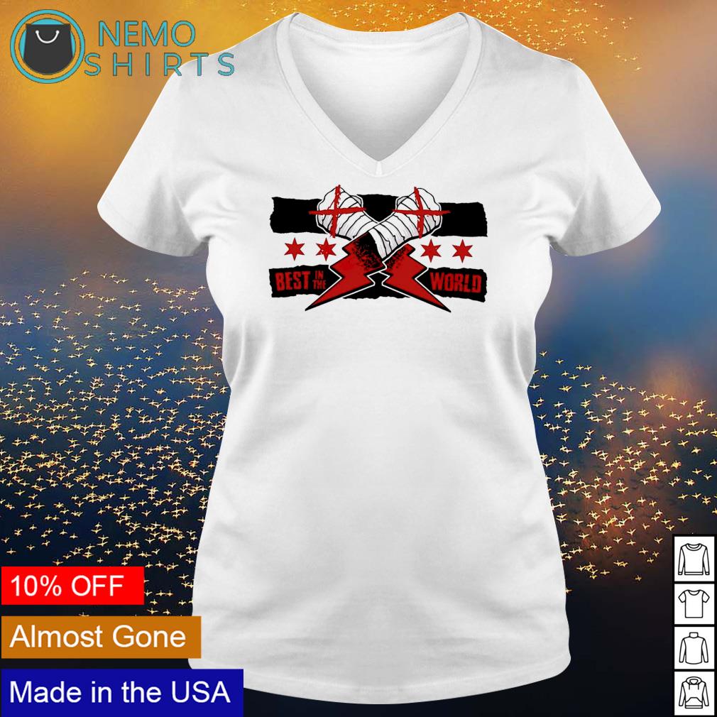 CM punk aew best world - Adult & Kids T-Shirts, Sweatshirts & Hoodies apparel design preview 5