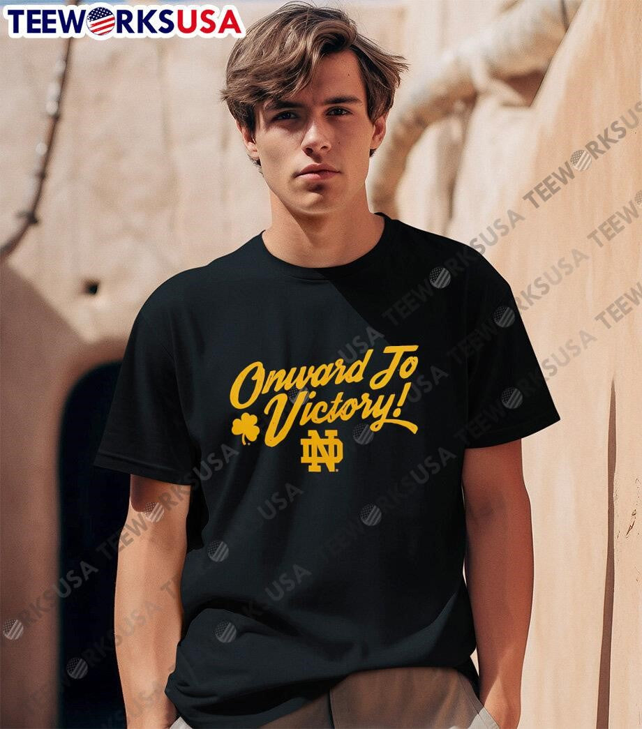 Notre Dame Onward to Victory - Adult & Kids T-Shirts, Sweatshirts & Hoodies apparel design preview 1